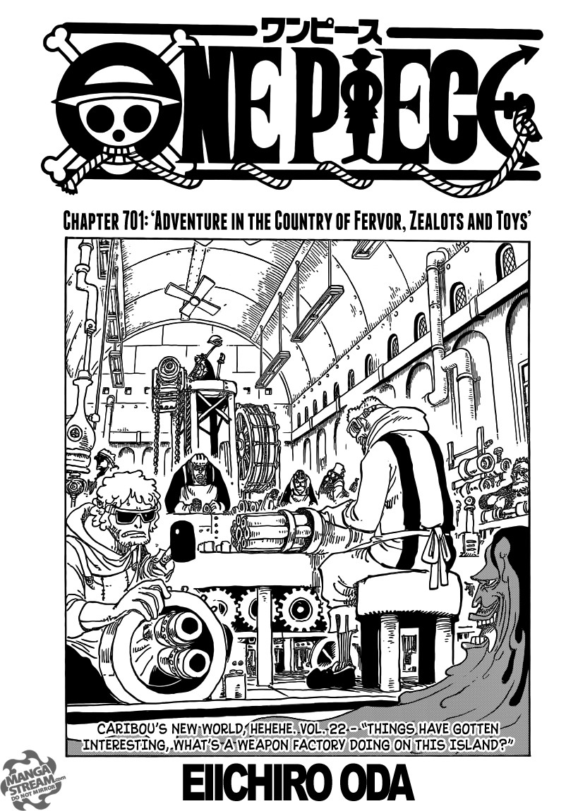 One Piece Chapter 701 1